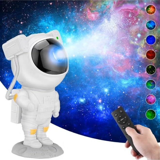 Astronaut Nebula Star Projector Night Light with Timer Remote Control 360 Adjustable Design Astronaut Nebula Galaxy Projector for Kids Adults Baby Bedroom Party Room Game Room Decor