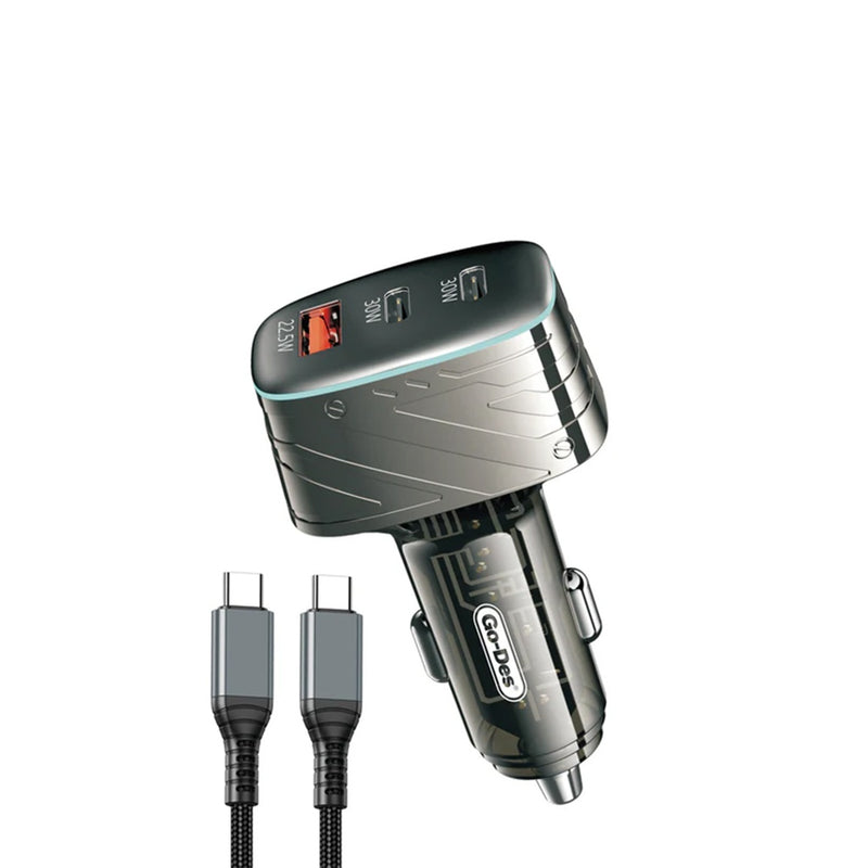 Go-Des 82.5W Triple Port High Power Car Charger