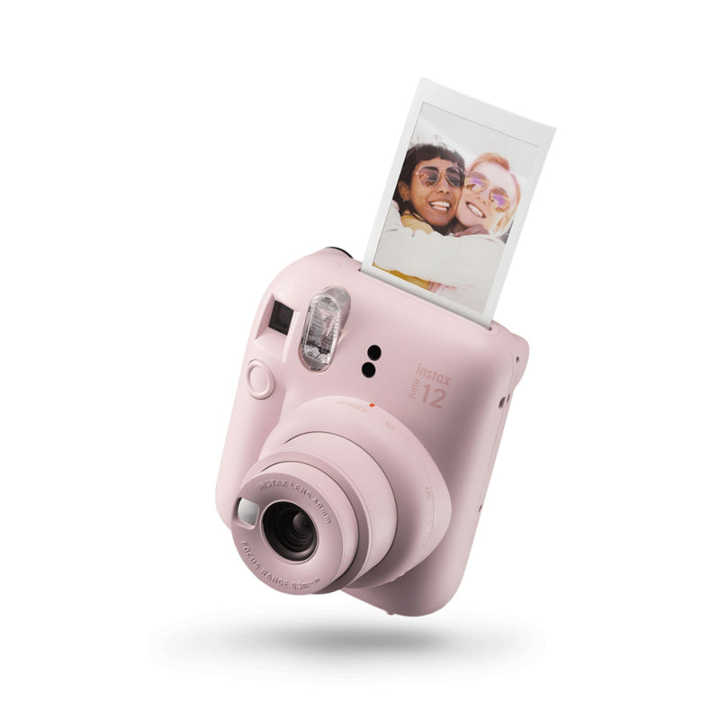 FUJIFILM Instax Mini 12 Instant Camera - Blossom Pink, Lilac Purple, Clay White, Pastel Blue, Mint Green