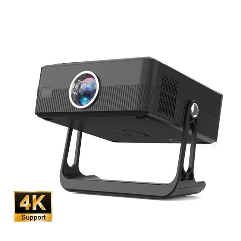 K7 Android Smart Projector 4K 1080p 300ANSI HD Portable LED Home Theater Projector with Dual WiFi