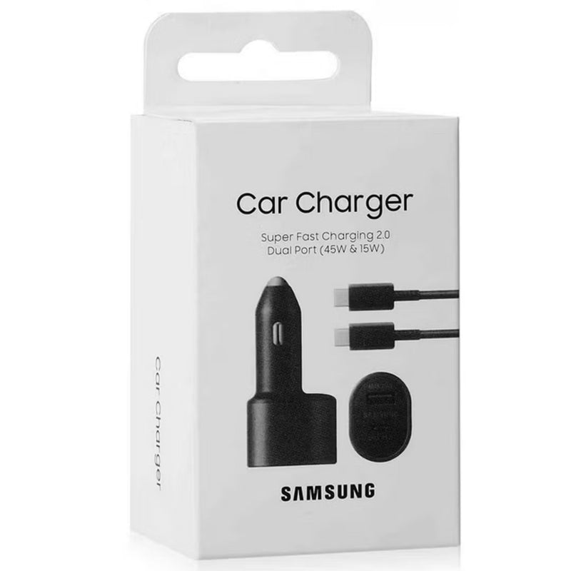 Samsung Super Fast Dual Car Charger (45W+15W)