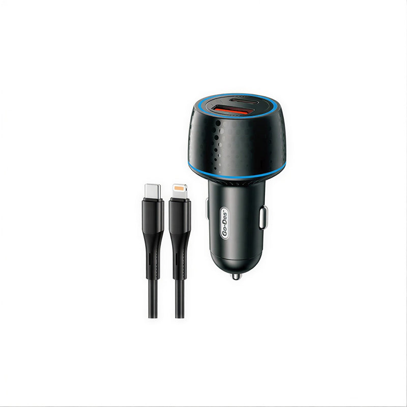 Go-Des 48W Dual Port Fast Car Charger